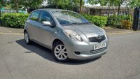 USED 2007 07 TOYOTA YARIS 1.3 L ZINC 5d 86 BHP 