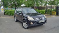 USED 2005 55 HONDA CR-V 2.0 I-VTEC SPORT 5d 148 BHP HONDA CRV++FULL SERVICE HISTORY++SAT NAV++ALLOYS++GREAT SOEC