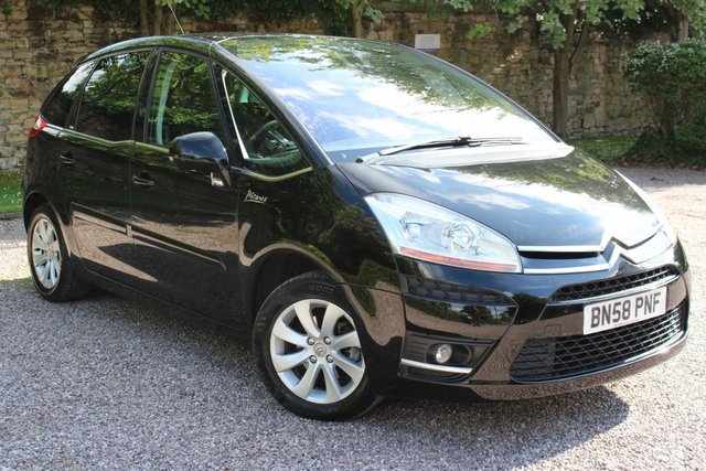 2008 58 Citroen C4 Picasso 1.6 EXCLUSIVE HDI 5STR EGS 5d AUTO 108 BHP
