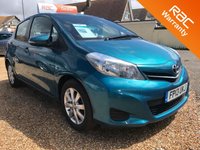 USED 2013 13 TOYOTA YARIS 1.3 VVT-I TR 5d 98 BHP 5 Door with Reverse Camera