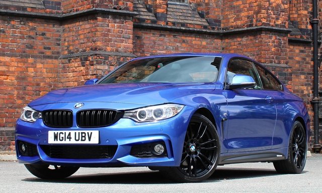 2014 14 BMW 4 Series 3.0 430D M SPORT 2d AUTO 255 BHP