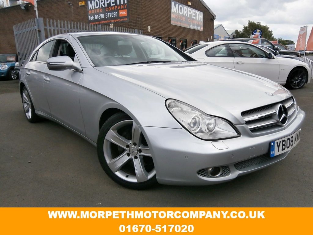 USED 2008 08 MERCEDES-BENZ CLS CLASS 3.0 CLS320 CDI 4d AUTO 222 BHP 