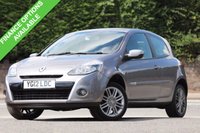 USED 2012 12 RENAULT CLIO 1.1 DYNAMIQUE TOMTOM 16V 3d 75 BHP Great Value - Economical Drive