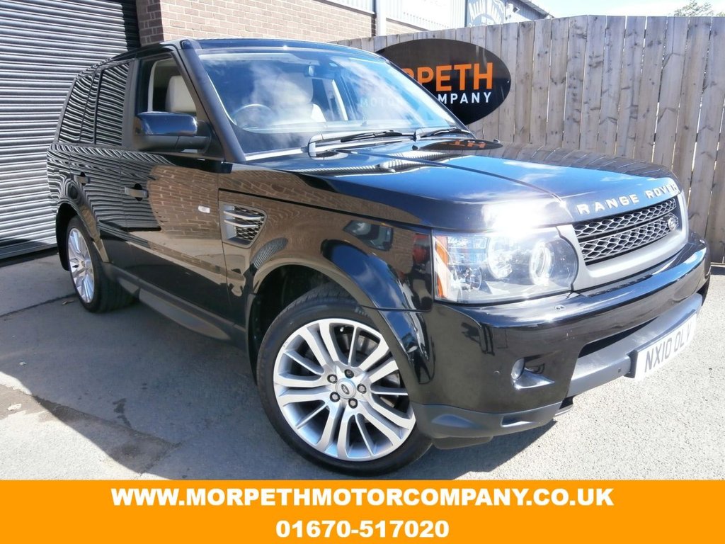 USED 2010 10 LAND ROVER RANGE ROVER SPORT 3.0 TDV6 HSE 5d AUTO 245 BHP COMPLETE WITH A 36 MONTH RAC BACKED WARRANTY!!