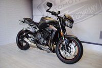 USED 2017 17 TRIUMPH STREET TRIPLE RS 765cc WITH ARROW RACE EXHAUST