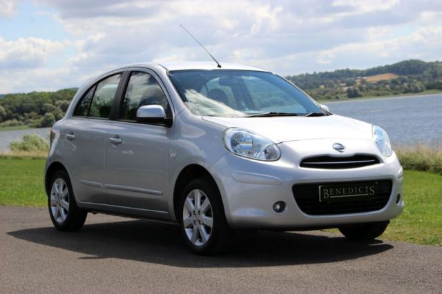 2011 61 Nissan Micra 1.2 ACENTA 5d AUTO 79 BHP