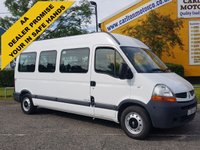 USED 2009 59 RENAULT MASTER 2.5 LM35 Dci 100 WAV Minibus 12s Wheel Chair Adaped Disabled, Delivery T,B,A 