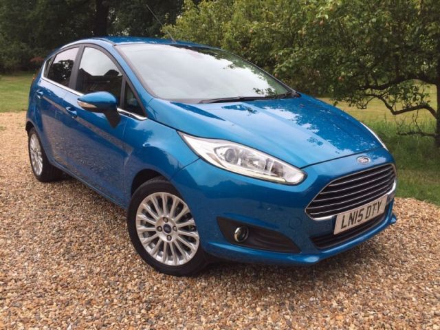 2015 15 Ford Fiesta 1.0 TITANIUM 5d 99 BHP