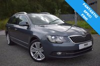 USED 2014 14 SKODA SUPERB 2.0 ELEGANCE TDI CR DSG 5d AUTO 168 BHP FULL SKODA MAIN DEALER SERVICE HISTORY! FANTASTIC SPEC! JUST HAD FIRST MOT!