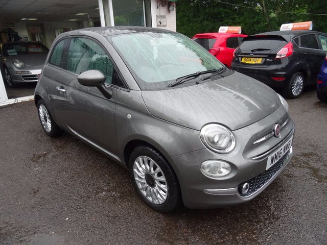 2016 16 Fiat 500 1.2 LOUNGE 3d 69 BHP