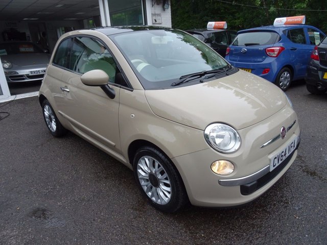 2015 64 Fiat 500 1.2 LOUNGE 3d 69 BHP