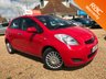 USED 2009 09 TOYOTA YARIS 1.3 TR VVT-I 5d 99 BHP 5 Door low mileage petrol with &pound;30 road tax
