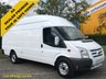 USED 2013 13 FORD TRANSIT 125 350EF High Roof Jumbo panel van SRW Low Mileage Ex Lease Free UK Delivery 