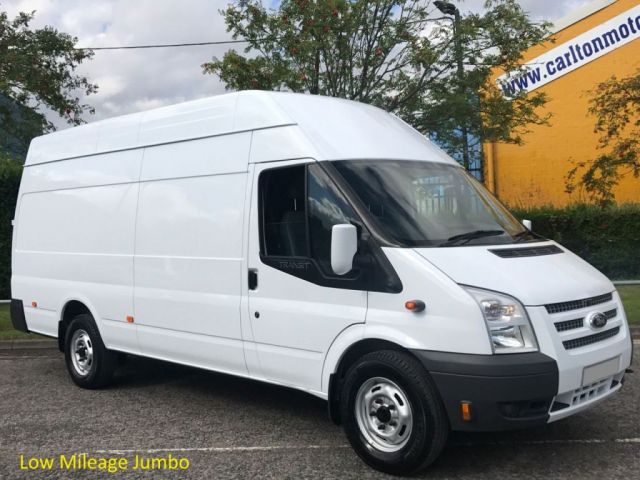 2013 13 Ford Transit 125 350EF High Roof Jumbo panel van SRW Low Mileage Ex Lease Free UK Delivery
