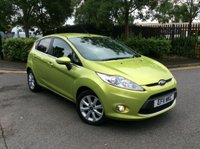 USED 2011 11 FORD FIESTA 1.6 ZETEC TDCI 5d 94 BHP FSH++ALLOYS, PARKING SENSORS, FOGS, BLUETOOTH, USB, AUX, &pound;20 TAX,