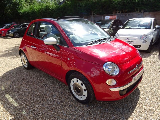 2014 14 Fiat 500 0.9 CONVERTIBLE TWINAIR COLOUR THERAPY 3d 85 BHP