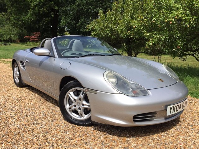 2004 04 Porsche Boxster 2.7 SPYDER 2d 228 BHP