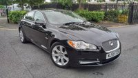 USED 2010 59 JAGUAR XF 3.0 V6 LUXURY 4d AUTO 240 BHP FULL S/H+SAT NAV+CAMERA+LEATHER