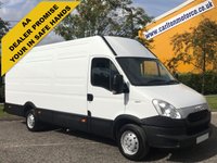 USED 2014 63 IVECO-FORD DAILY 35S11 H2 Ex-LWB Jumbo panel van 3950wb Low Mileage Rwd Free UK Delivery 
