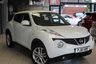 USED 2012 61 NISSAN JUKE 1.6 ACENTA PREMIUM AUTO 5d 117 BHP SAT NAV + REVERSE CAMERA + BLUETOOTH + CRUISE CONTROL + 17 INCH ALLOYS + AUX/USB + AIR CONDITIONING