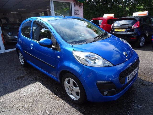 2013 13 Peugeot 107 1.0 ALLURE 5d 68 BHP