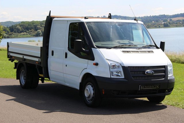 2013 63 Ford Transit 2.2 350 DRW 1d 124 BHP