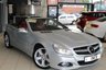 USED 2008 08 MERCEDES-BENZ SL 5.5 SL500 2d AUTO 388 BHP FULL MERCEDES BENZ SERVICE HISTORY + NAPPA RED FULL LEATHER SEATS + NEW SHAPE + SAT NAV + BLUETOOTH + 18 INCH ALLOYS + HEATED SEATS WITH MEMORY FUNCTION + CRUISE CONTROL + BI-XENON HEADLIGHTS