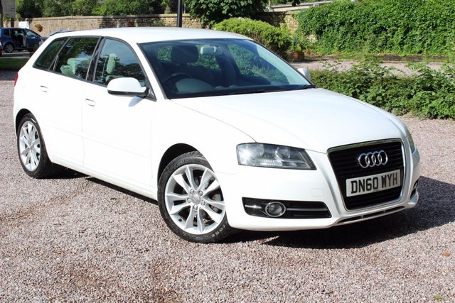 2011 60 Audi A3 2.0 SPORTBACK TDI SPORT 5d 138 BHP