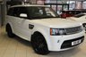 USED 2011 61 LAND ROVER RANGE ROVER SPORT 5.0 V8 AUTOBIOGRAPHY SPORT 5d AUTO 510 BHP FULL SERVICE HISTORY + FULL LEATHER SEATS + SAT NAV + BLUETOOTH + REVERSE CAMERA + ELECTRIC GLASS SUNROOF + AIR SUSPENSION + XENON HEADLIGHTS + 20 INCH ALLOYS + FRONT AND REAR HEATED SEATS + ELECTRIC TAILGATE