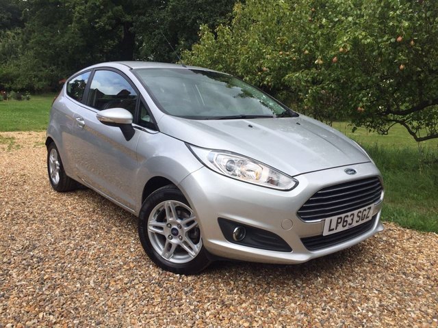 2014 63 Ford Fiesta 1.2 ZETEC 3d 81 BHP