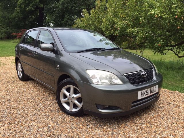 2002 51 Toyota Corolla 1.6 T SPIRIT VVT-I 5d AUTO 109 BHP