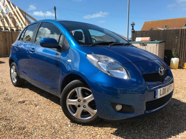 2011 11 Toyota Yaris 1.3 TR VVT-I 5d 99 BHP