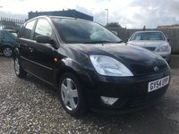 USED 2004 54 FORD FIESTA 1.4 ZETEC 16V 5d 78 BHP 5 Door black Ford Fiesta 1.4 petrol