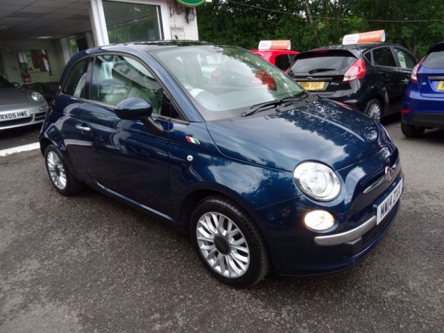 2014 14 Fiat 500 1.2 LOUNGE 3d 69 BHP