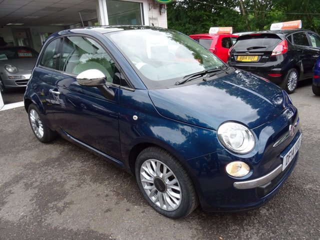 2014 14 Fiat 500 0.9 TWINAIR LOUNGE 3d 85 BHP