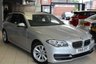 USED 2016 16 BMW 5 SERIES 2.0 520D SE TOURING 5d 188 BHP FULL DAKOTA BLACK LEATHER SEATS + FULL BMW SERVICE HISTORY + SAT NAV + BLUETOOTH + CRUISE CONTROL + HEATED SEATS + PARKING SENSORS + DAB RADIO + 17 INCH ALLOYS
