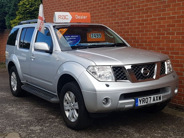 2007 07 Nissan Pathfinder 2.5 AVENTURA DCI SAT NAV - REVERSE CAMERA