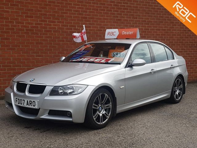2007 07 BMW 3 Series 2.0 318D M SPORT 4d 