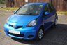 USED 2011 60 TOYOTA AYGO 1.0 VVT-I BLUE 5d 67 BHP IDEAL FIRST CAR - &pound;20 ROAD TAX