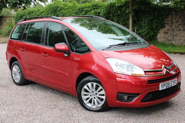 2008 08 Citroen C4 Picasso 1.6 GRAND VTR PLUS HDI EGS 5d AUTO 110 BHP
