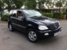 USED 2003 03 MERCEDES-BENZ M CLASS 2.7 ML270 CDI 5d AUTO 163 BHP STUNNING BLUE AND BEIGE COMBO