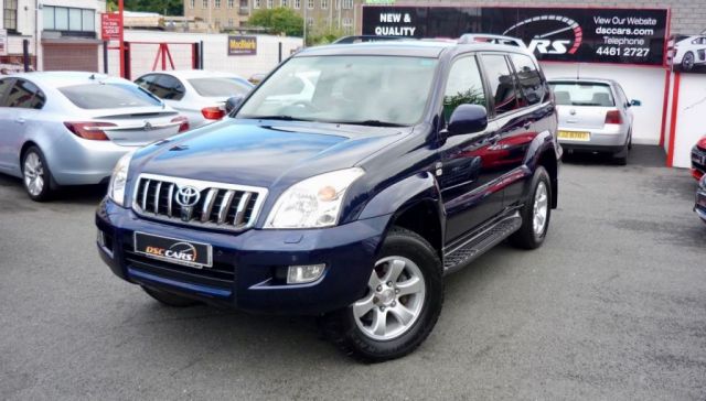 2007 Toyota Land Cruiser 3.0 D-4D LC4 8 STR 5d AUTO 171 BHP