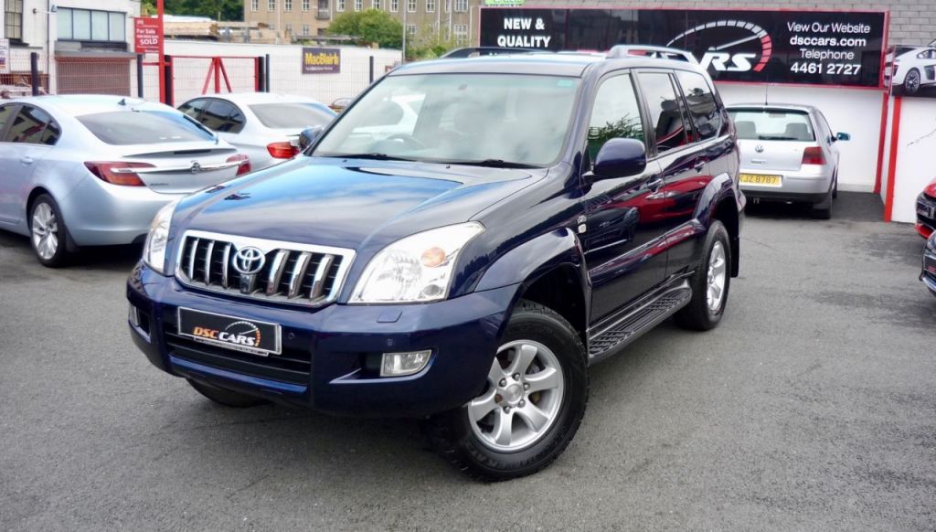 USED 2007 TOYOTA LAND CRUISER 3.0 D-4D LC4 8 STR 5d AUTO 171 BHP SOLD BY US NEW!
