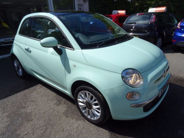 2014 14 Fiat 500 1.2 LOUNGE 3d 69 BHP