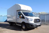 USED 2014 64 FORD TRANSIT LUTON WITH TAIL LIFT, T350, 124 BHP, EURO 5 NO AD BLUE REQUIRED