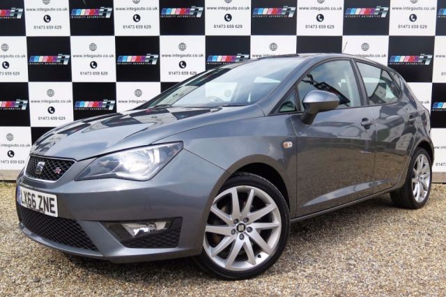 2016 66 Seat Ibiza 1.0 ECOTSI FR TECHNOLOGY DSG 5d AUTO 109 BHP