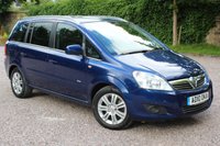 USED 2010 10 VAUXHALL ZAFIRA 1.7 DESIGN CDTI ECOFLEX 5d 108 BHP 7 SEATER FAMILY CAR