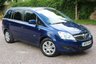 USED 2010 10 VAUXHALL ZAFIRA 1.7 DESIGN CDTI ECOFLEX 5d 108 BHP 7 SEATER FAMILY CAR