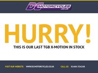 USED 2016 66 TGB X-MOTION JUST 50 MILES ON THE CLOCK AS NEW WITH 50 MILES ON THE CLOCK