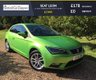 USED 2014 14 SEAT LEON 1.6 TDI SE TECHNOLOGY DSG 3d AUTO 105 BHP EXCELLENT SPEC,SAT NAV